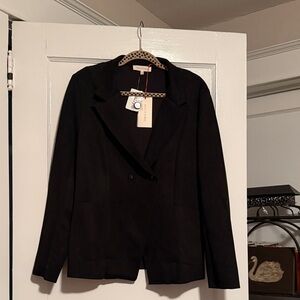 Solitaire Black Women's Blazer Jacket